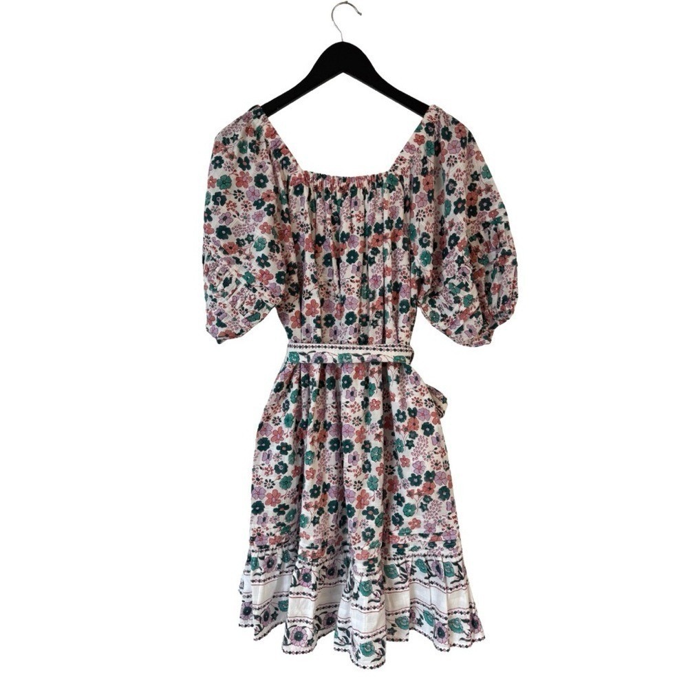 Cleobella Mara Mini‎ Dress Wildflower Small Spring Multicolor Floral Boho - Picture 4 of 9